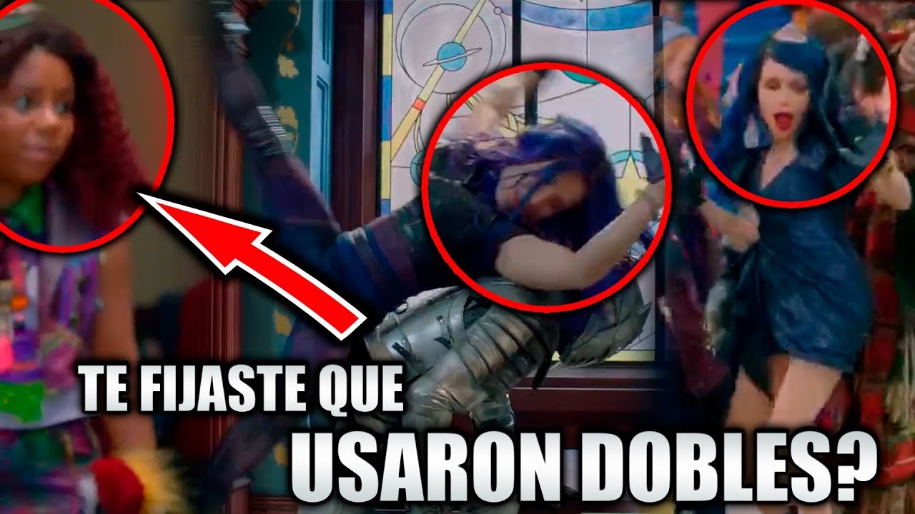 7 Actores Que NI TE FIJASTE Usaron Dobles En DESCENDIENTES 3