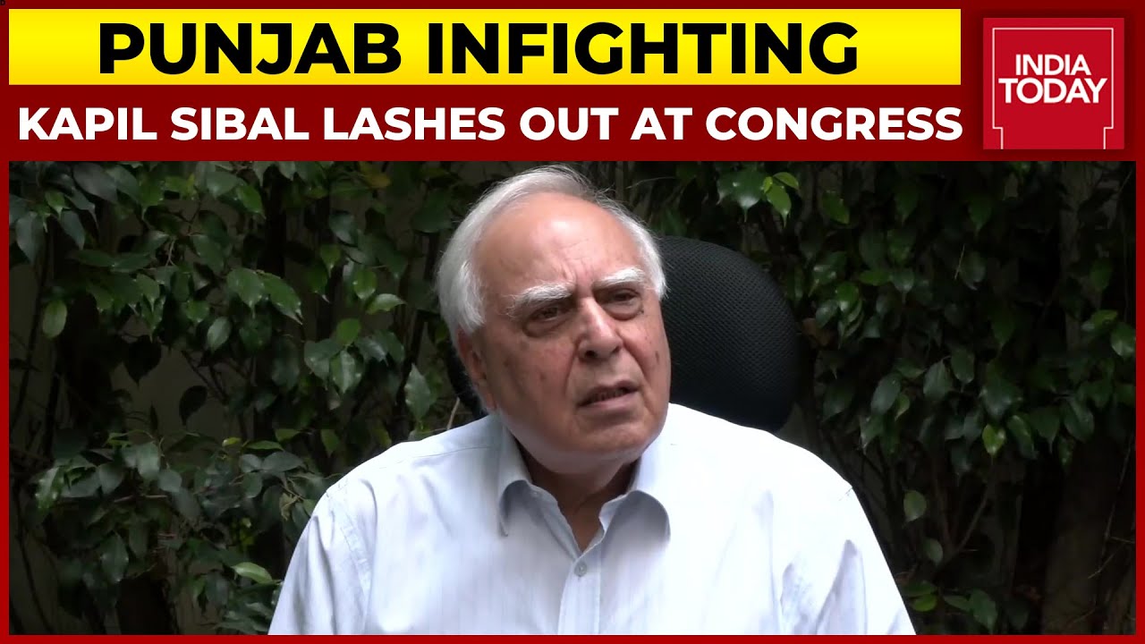 Crisis In Punjab Congress Is An Advantage To ISI and Pakistan, Says Veteran Leader Kapil Sibal