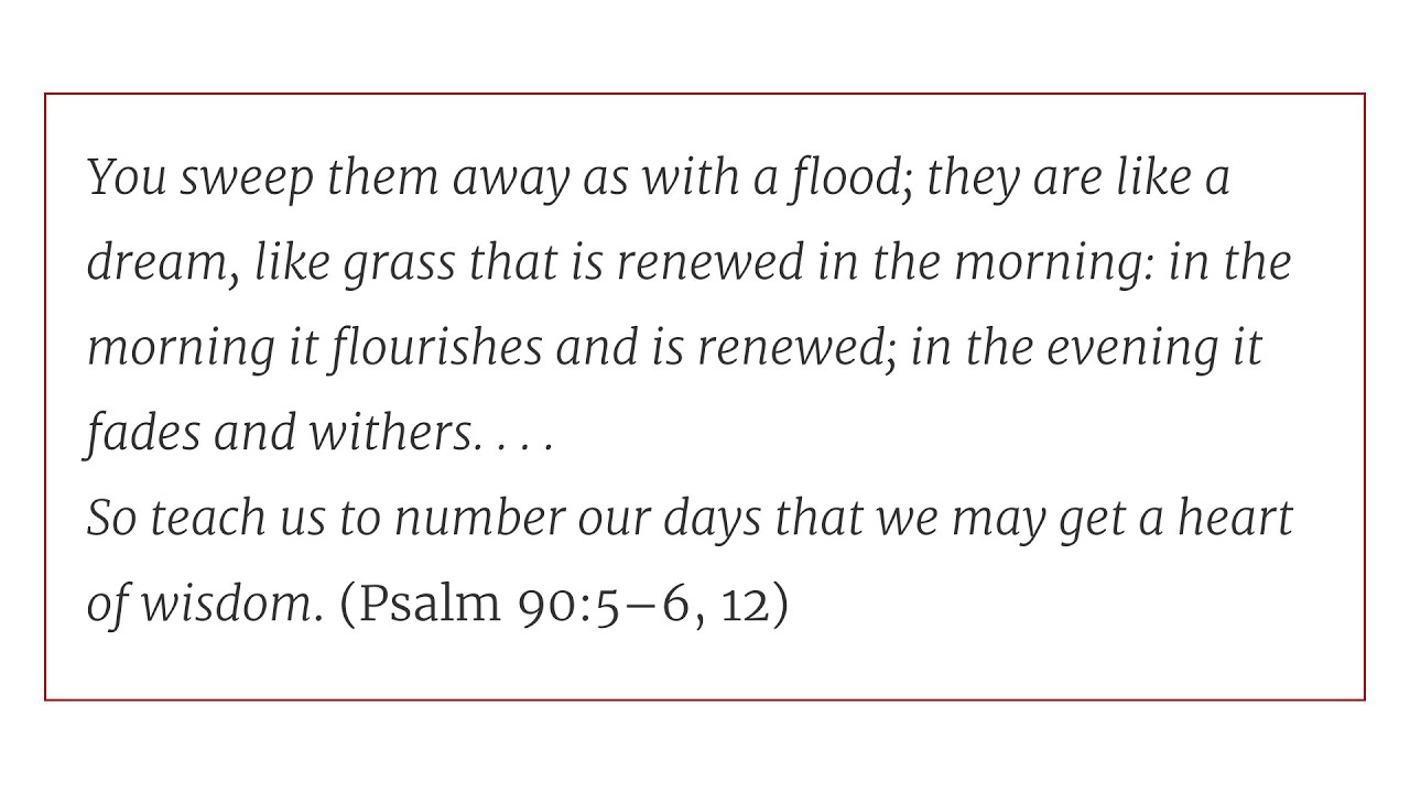 Solid Joys (December 31): Death Rehearsal // Devotional by John Piper