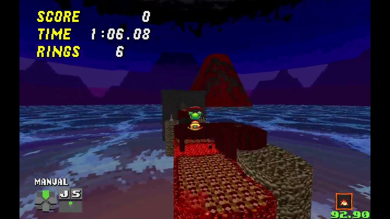 SRB2 emerald quest sunset void speedrun as cacee (2:15.37)