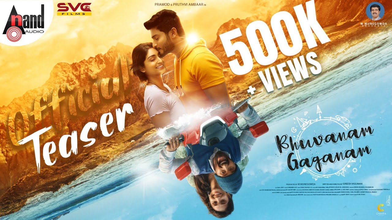 Bhuvanam Gaganam Official Teaser | Pramod | Pruthvi Amber | Rachel| Ponnu | Gummneni Vijay | Gireesh