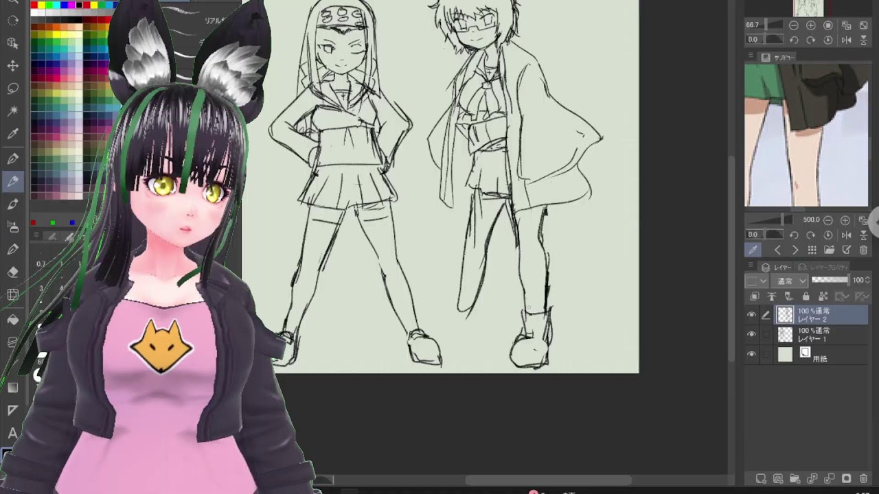 丁の作業部屋【ガールズ&パンツァー】カエサルとエルビン