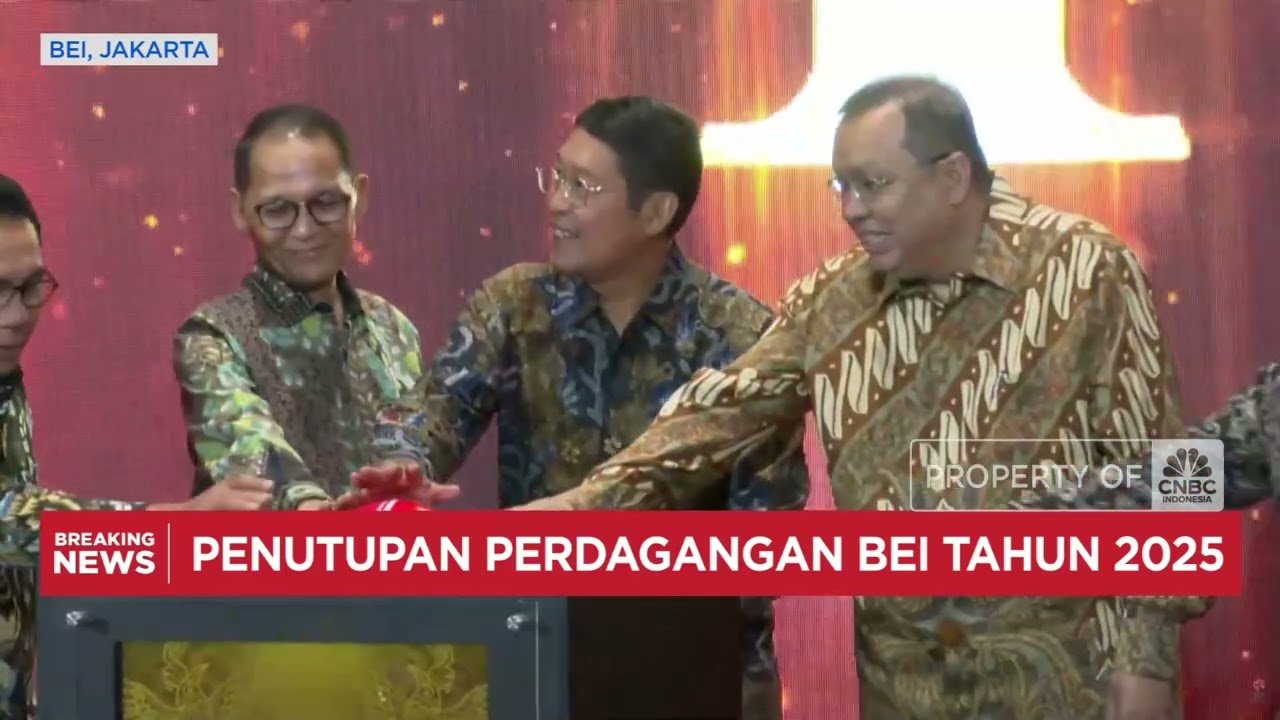 Perdagangan Bursa Saham RI 2025 Resmi Ditutup, IHSG Bertengger di 8.646