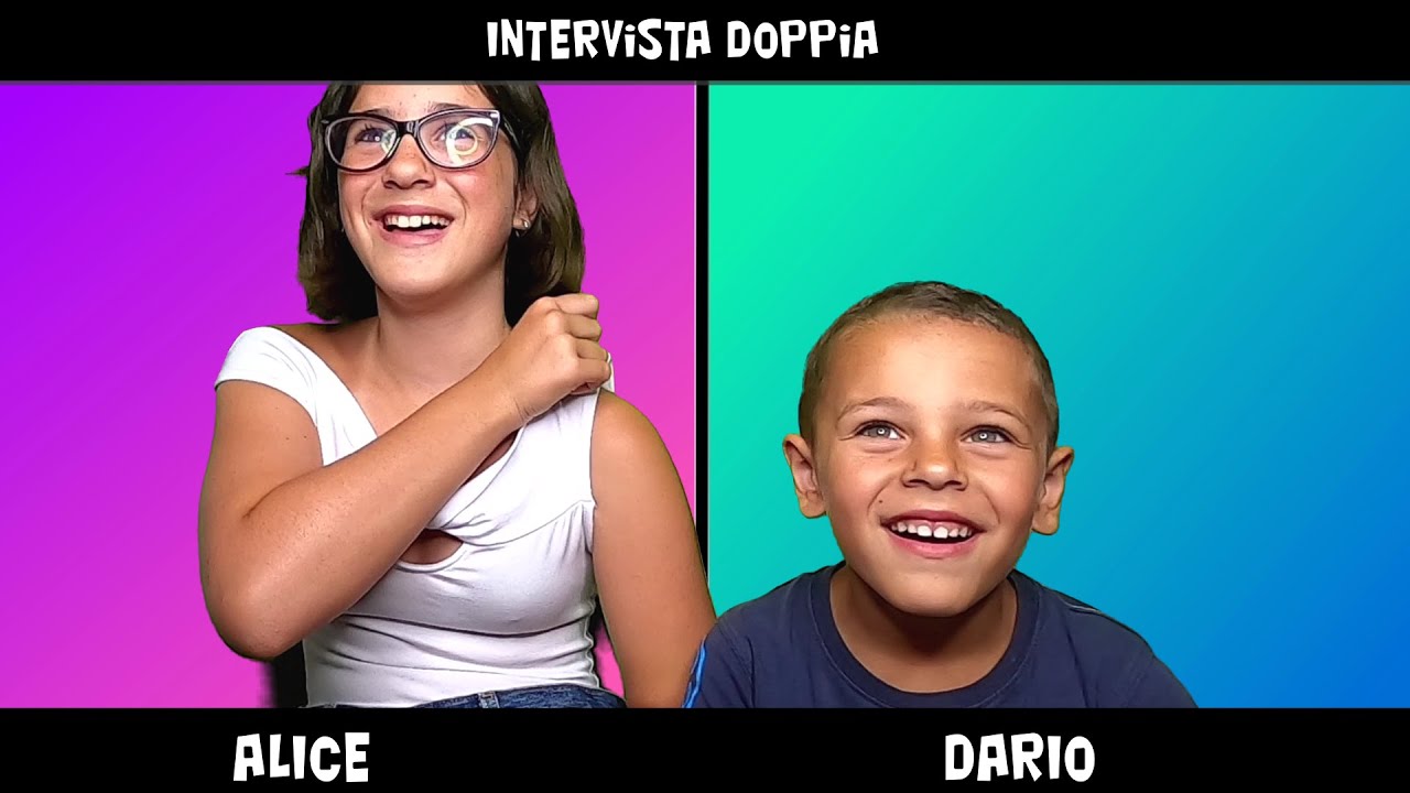 INTERVISTA DOPPIA! *ALICE vs DARIO* || BARBARA DOMINICI💖