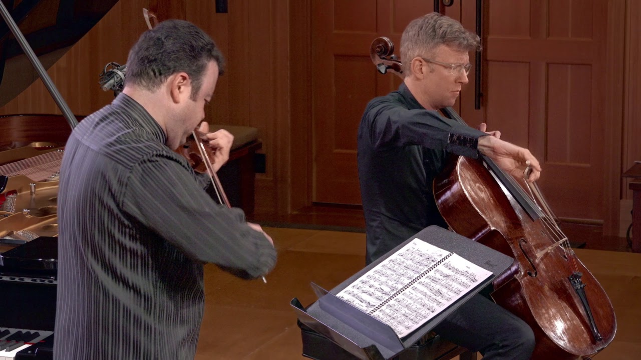 Babadjanian: Piano Trio in F# minor - 2. Andante - Yevgeny Sudbin ; Vadim Gluzman; Johanes Moser