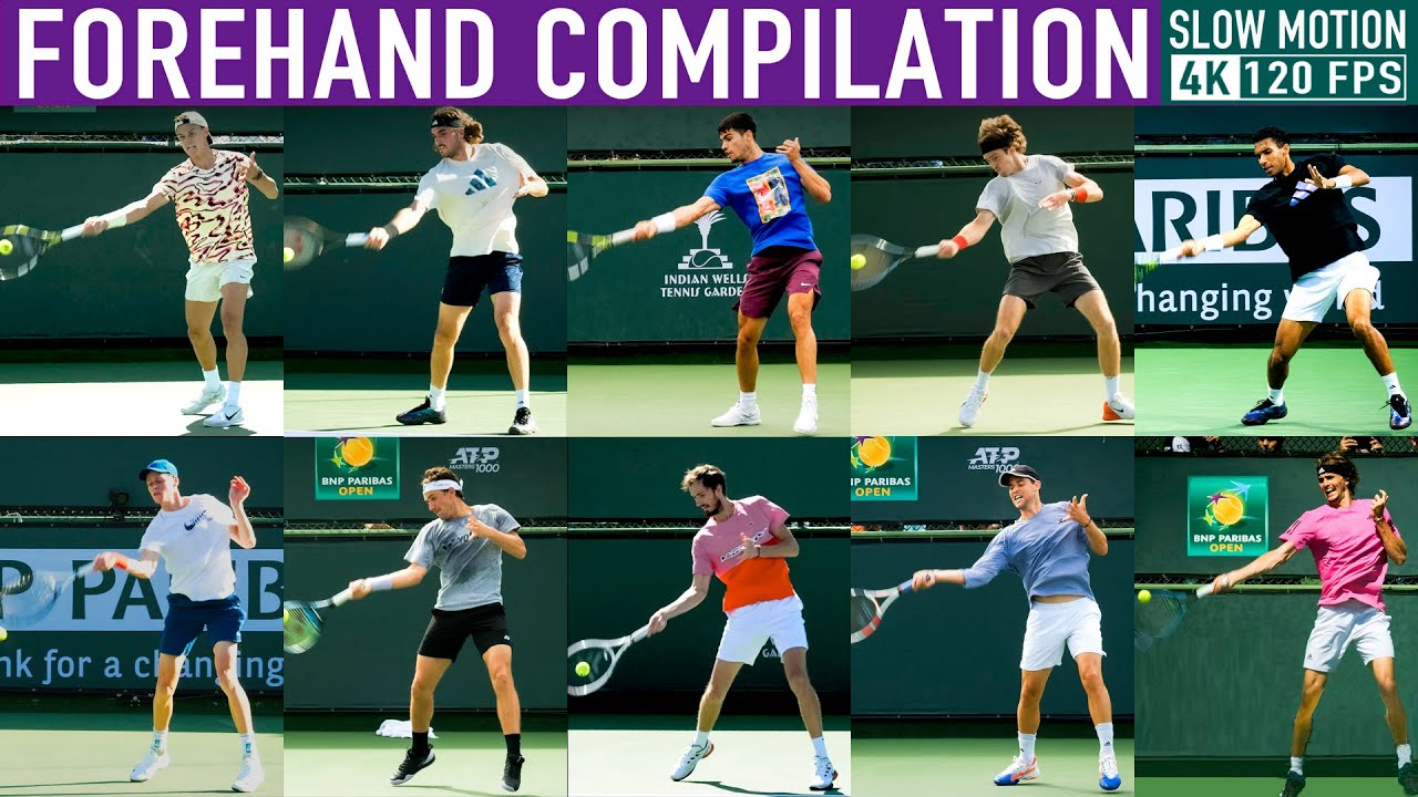 Forehand Compilation | slow motion 2023