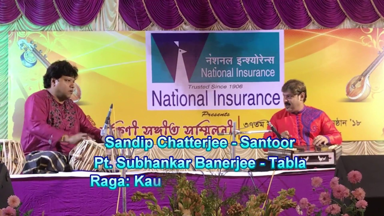 Sandip Chatterjee - Santoor and Pt.Subhankar Banerjee Tabla - Kaushi Kanada