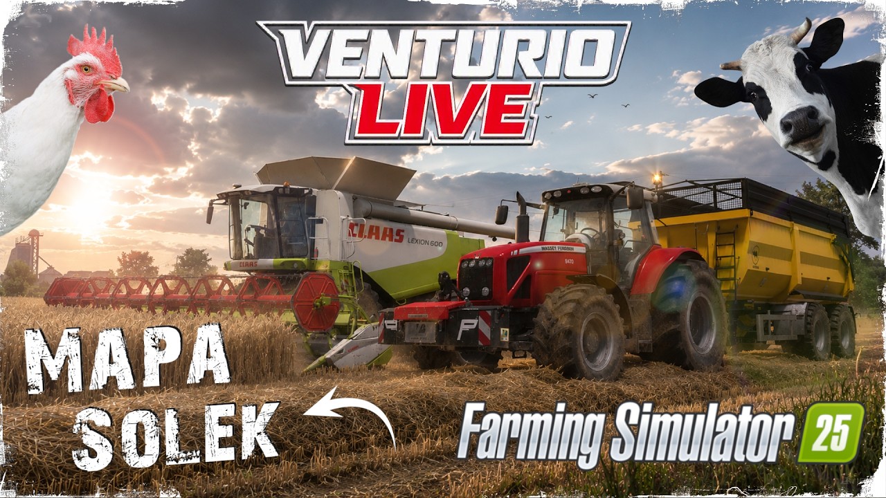 🔴𝐋𝐈𝐕𝐄 | Przedłużany Stream! 𝐖𝐀𝐊𝐀𝐂𝐘𝐉𝐍𝐘😎 |Wbijaj śmiało pogadać! #farming #stream 2zł-1min dł.live