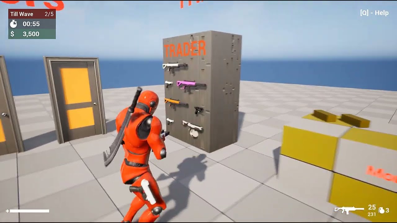 Unreal Engine 5 - Multiplayer Zombie Survival (Waves / Horde)
