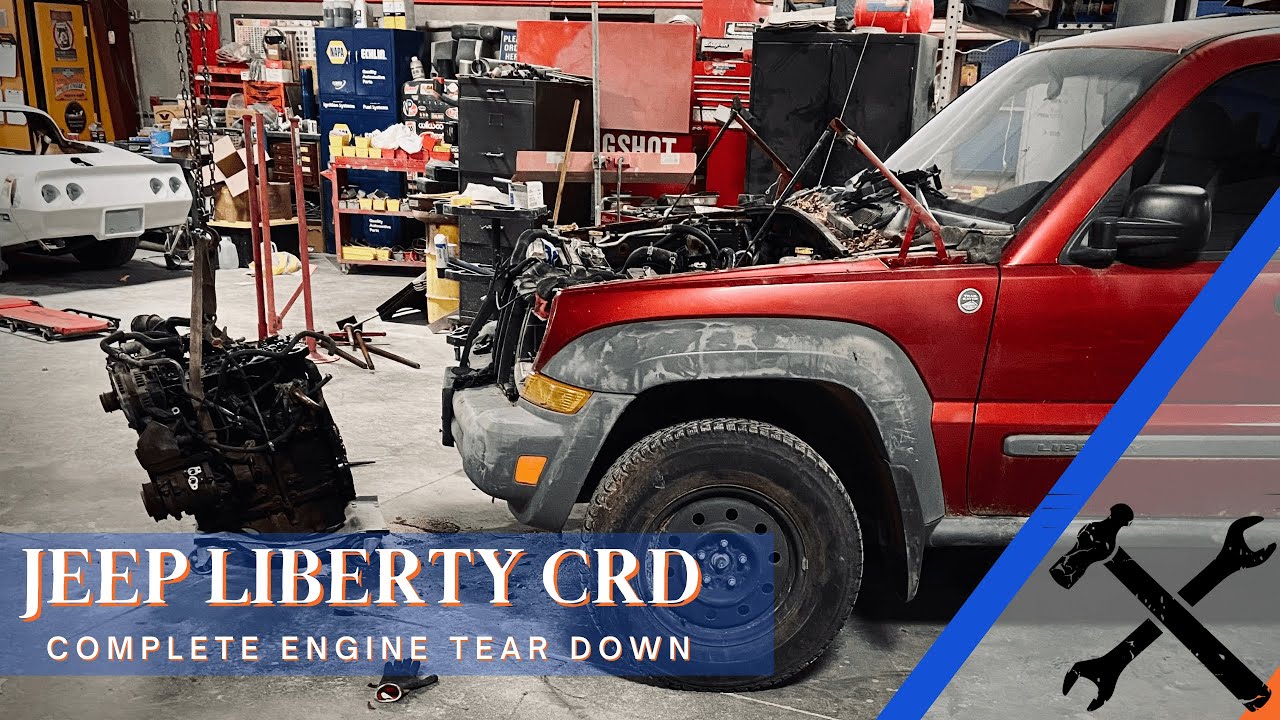 Jeep Liberty Engine Teardown Diesel