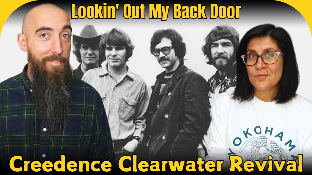 Creedence Clearwater Revival - Lookin' Out My Back Door (REACTION) with my wife