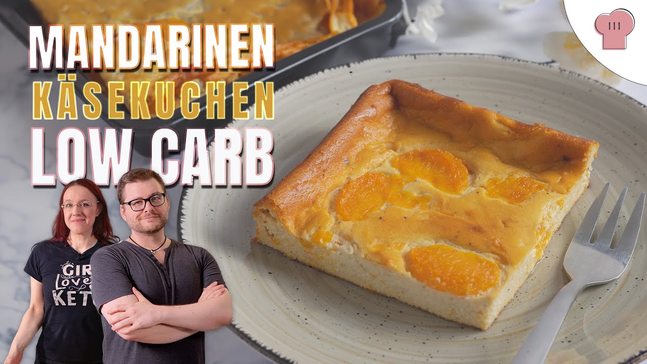 Mandarinen-Käsekuchen ohne Zucker: So gelingt dir die perfekte Low Carb Variante! 🌟🍰