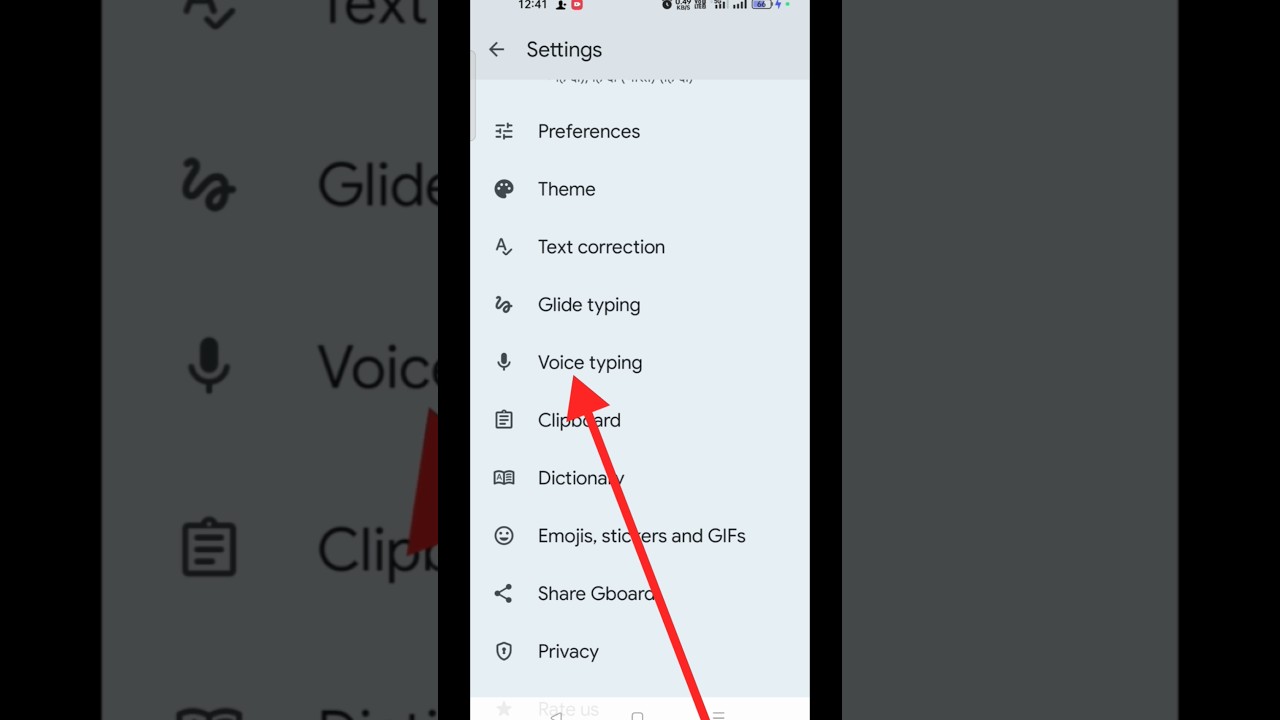 How To Enable Keyboard Use Voice Typing Setting #shorts #youtubeshorts #mobile