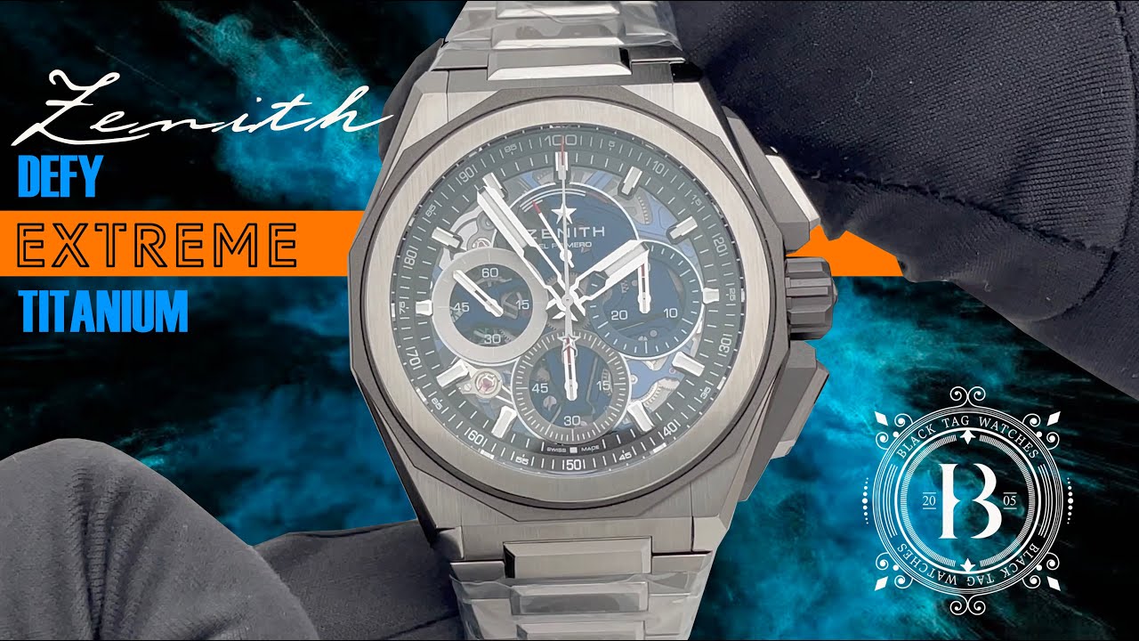 Zenith Defy Extreme Titanium Blue 95.9100.9004/01.I001