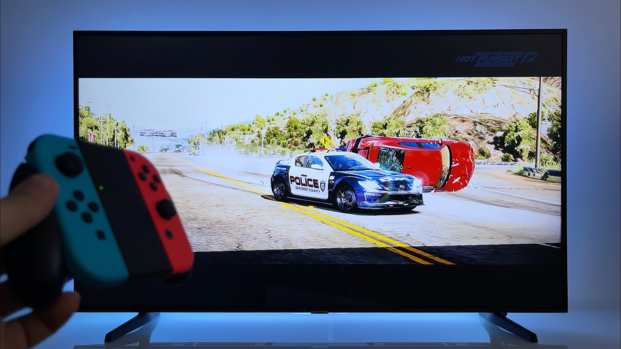 Need for Speed Hot Pursuit Remastered | Nintendo Switch dock mode | 4K TV
