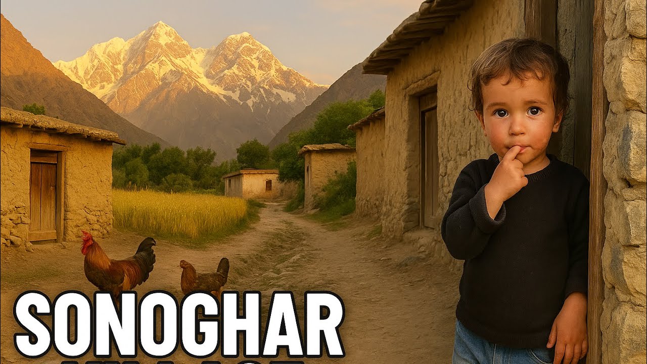 Mountain Village Vlog | Sonoghar Chitral Pakistan | Like Iranian & Swiss Villages