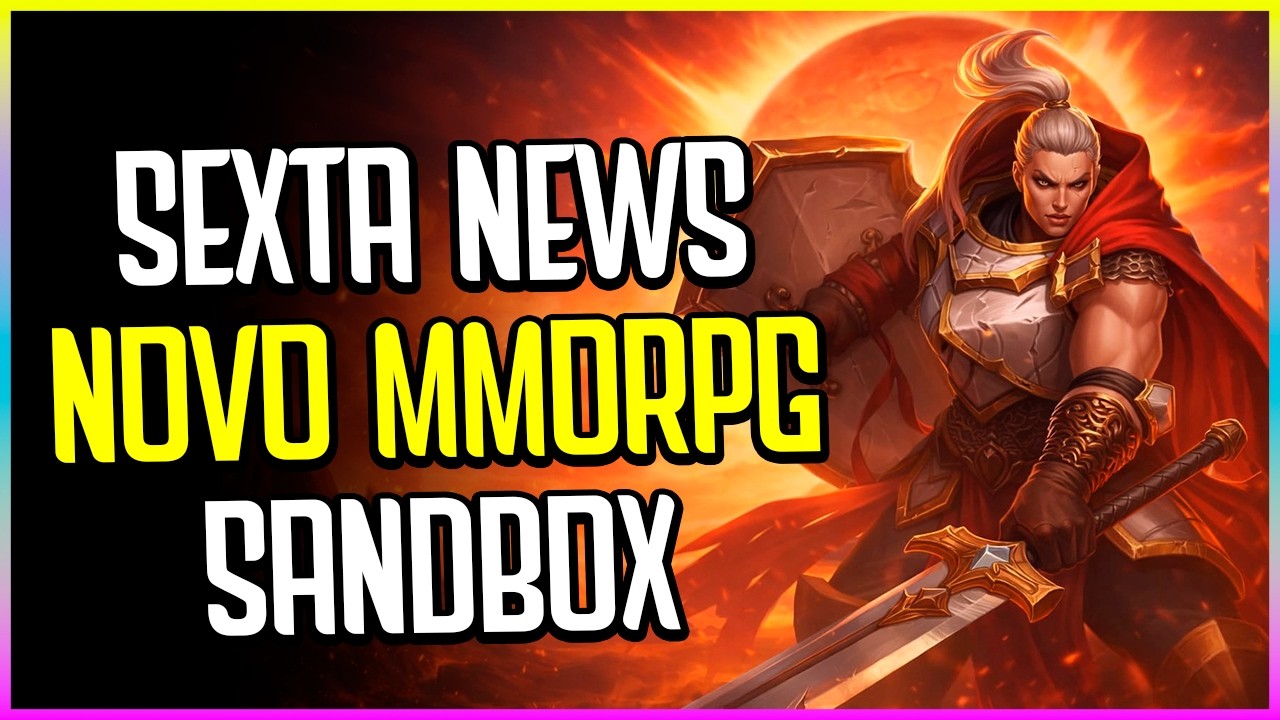 SEXTA NEWS 06!! NOVO MMORPG SANDBOX, NOVO SERVIDOR SA NO TIBIA, DEMO DE DARKHAVEN E MUITO MAIS