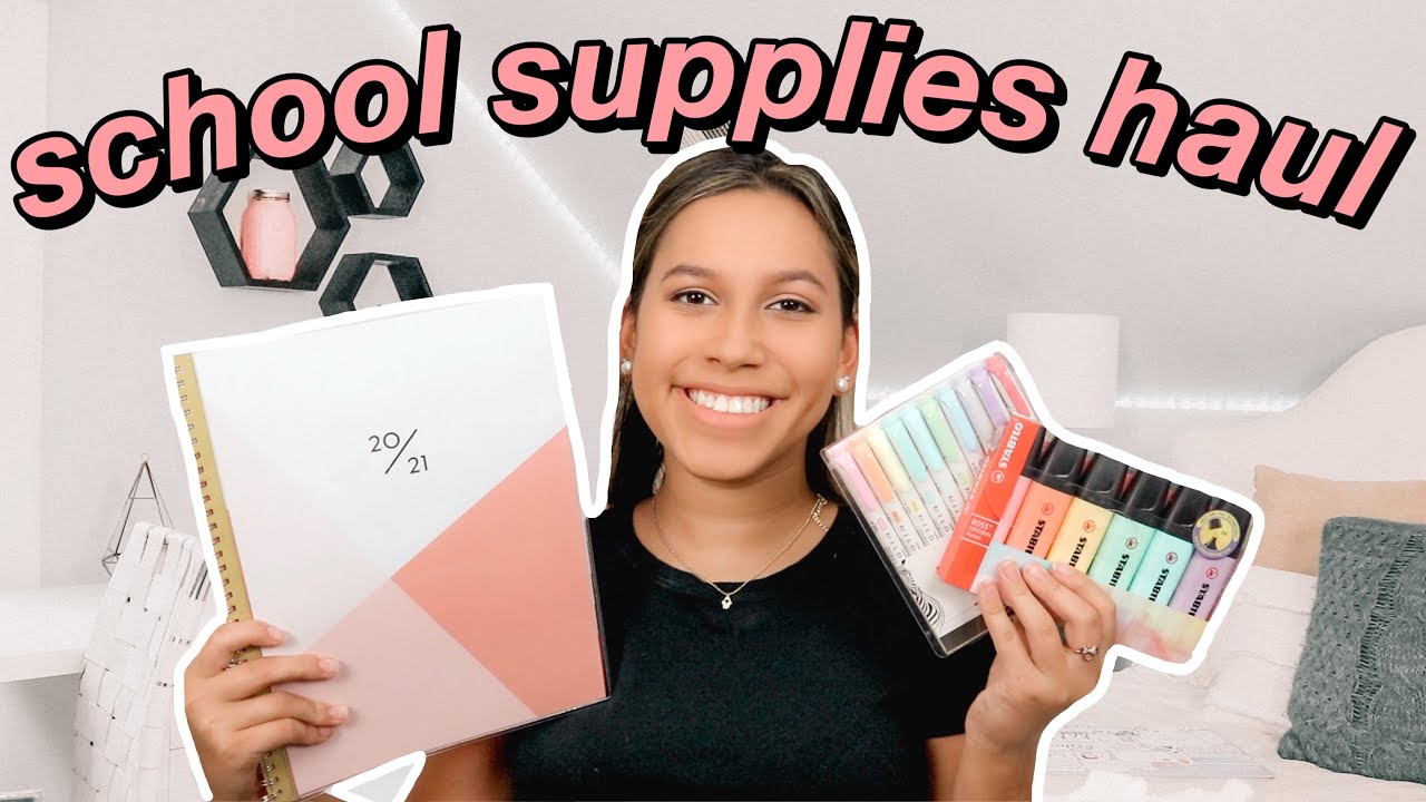 College School Supplies Haul 2020 | Back to School 2020