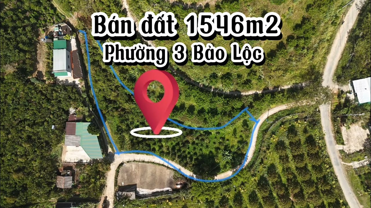 Bán đất 1546m2 sổ đỏ riêng|| Giá ngộp chỉ 900triệu|| Mặt tiền đường bê tông 
