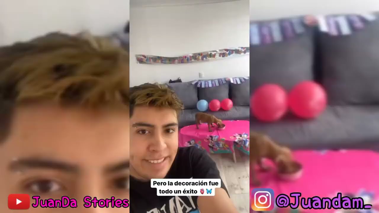 JuanDa ahora es niñero de un perrito muy c4gón 🥰 xd