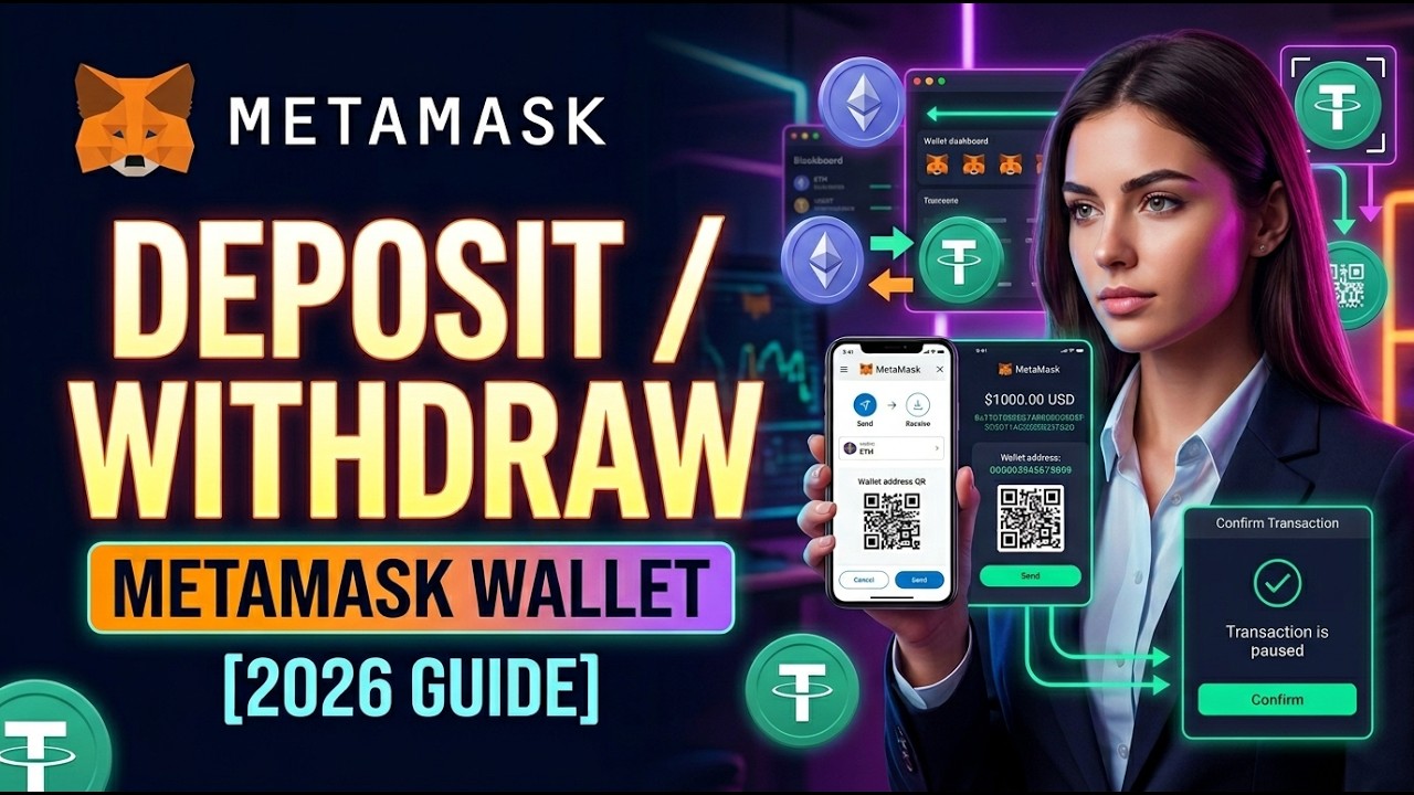 How to Deposit or Withdraw on your Metamask Wallet [2026 Full Guide]