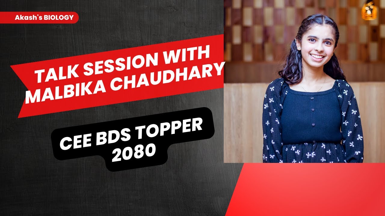 Talk session with Malbika Chaudhary (CEE BDS TOPPER 2080)