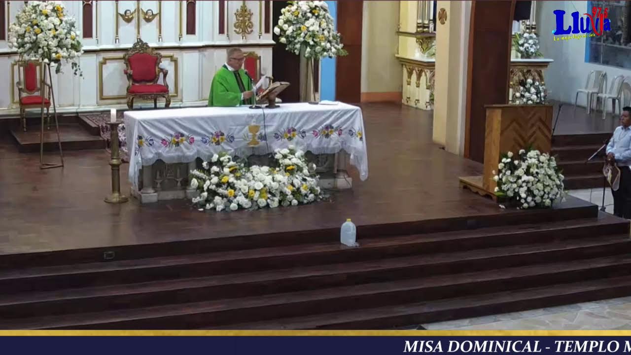 MISA DOMINICAL - TEMPLO MATRIZ DE PI&Ntilde;AS