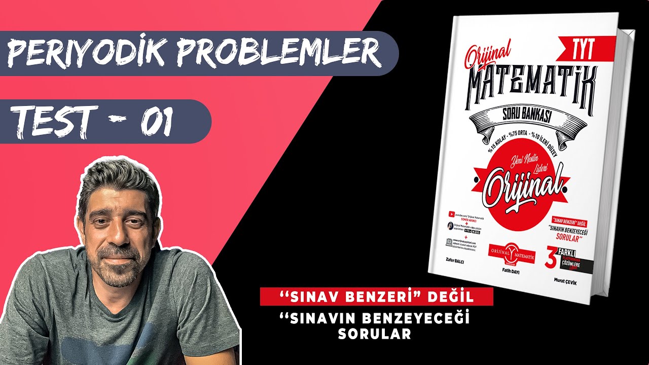 Periyodik Problemler TEST 01 | ORİJİNAL TYT SORU BANKASI | #yks2024