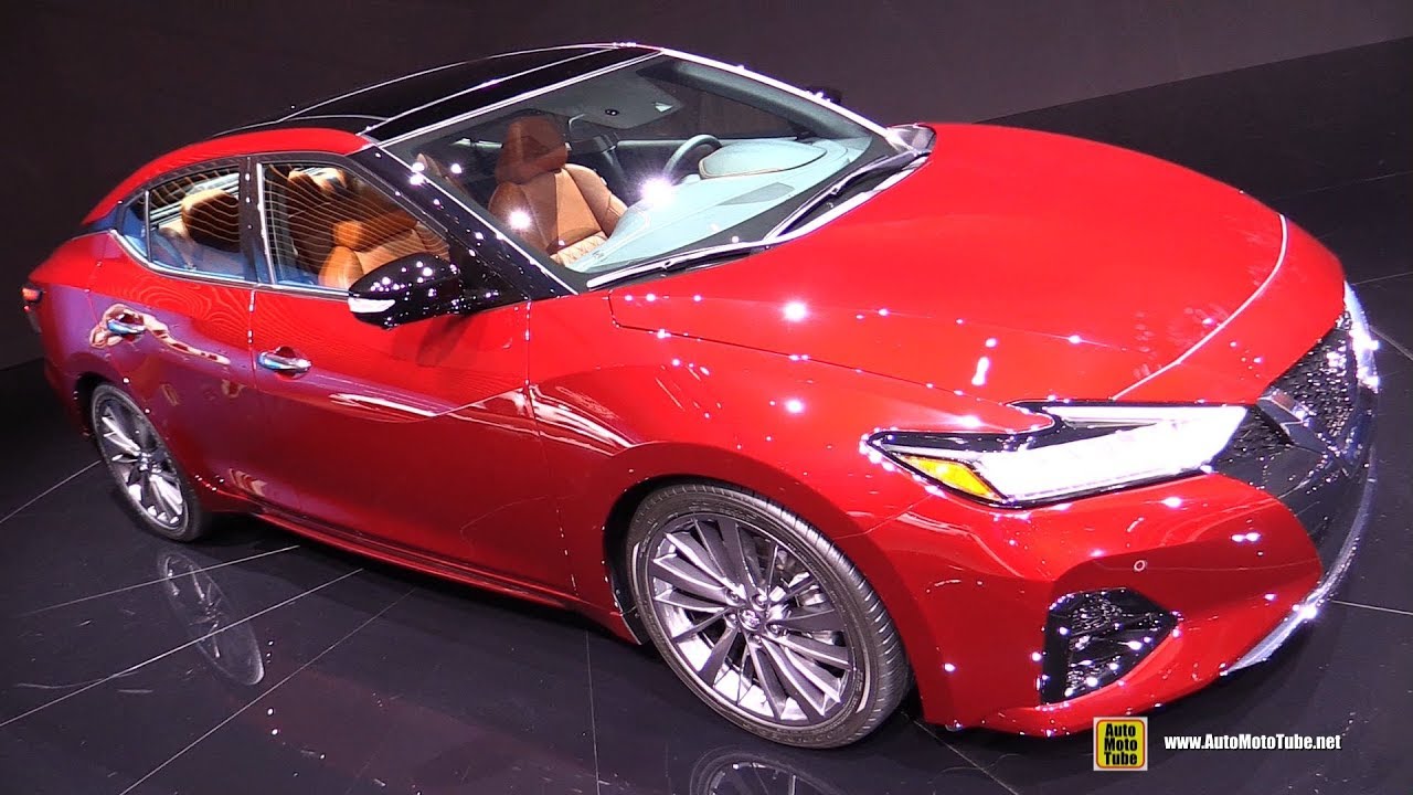 2019 Nissan Maxima Platinum - Exterior and Interior Walkaround - Debut at 2018 LA Auto Show