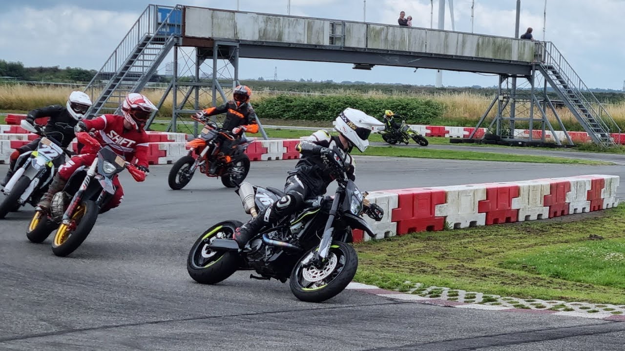 Slippery Trackday at Pottendijk | KTM 950 SM | Fluomoto