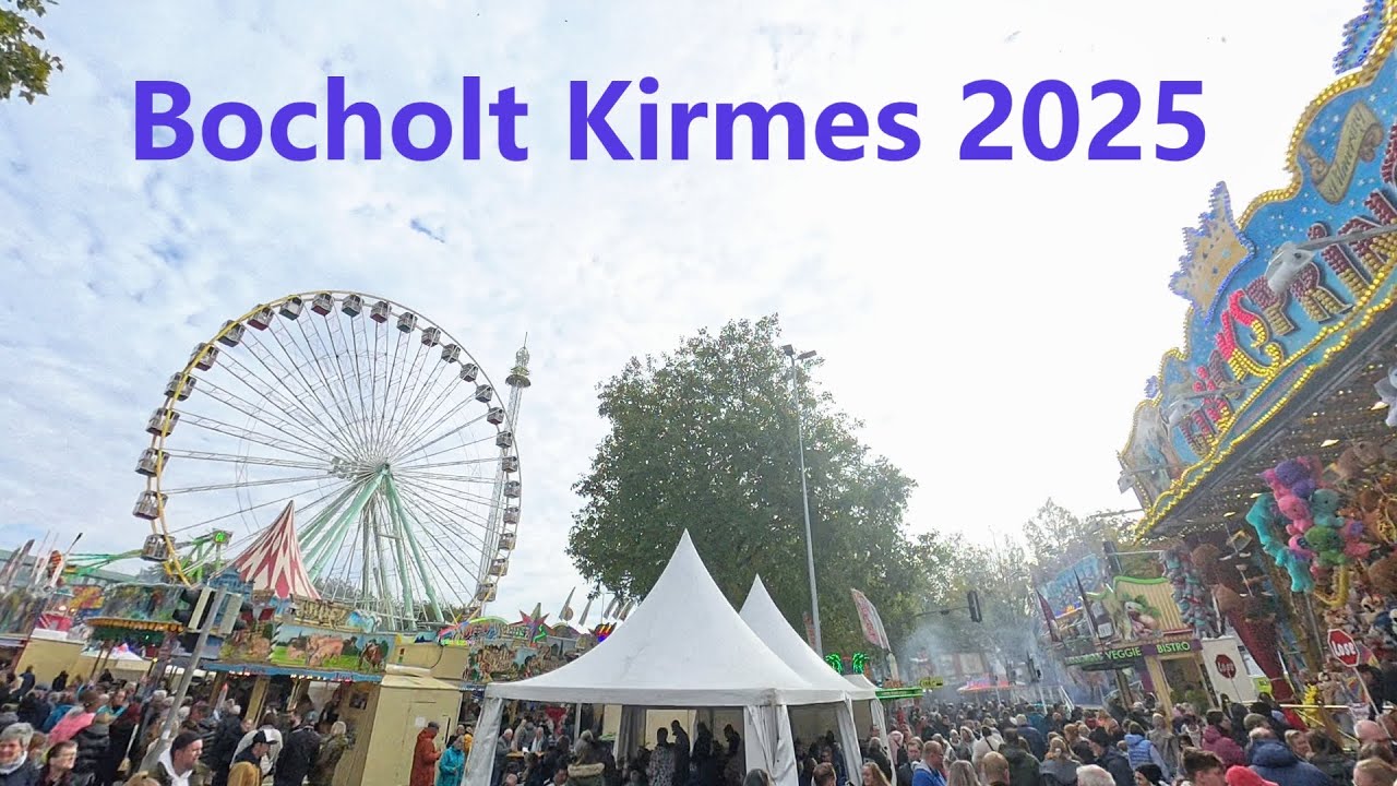 Kirmes in Bocholt 2025 / Rundgang. Noch schöner, noch besser ?