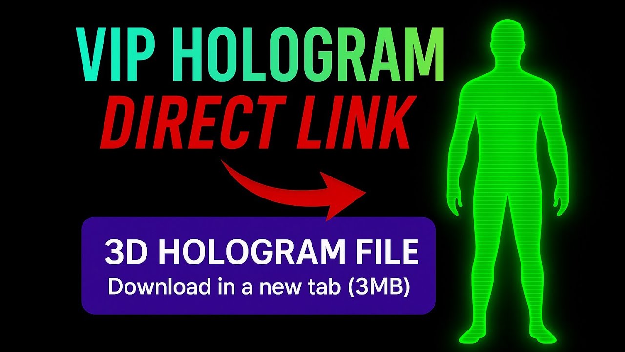 Free Fire OB51 3D Hologram File 🔥 | New Location Config + Antiban File | 2025 Working Proof