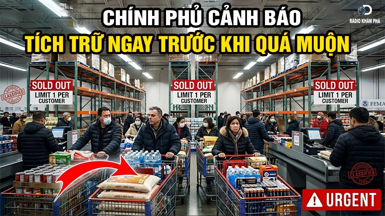 13 Loại Thực Phẩm Quân Đội Âm Thầm Dự Trữ Theo Lệnh FEMA – Chuẩn Bị Ngay Trước Khi Quá Muộn