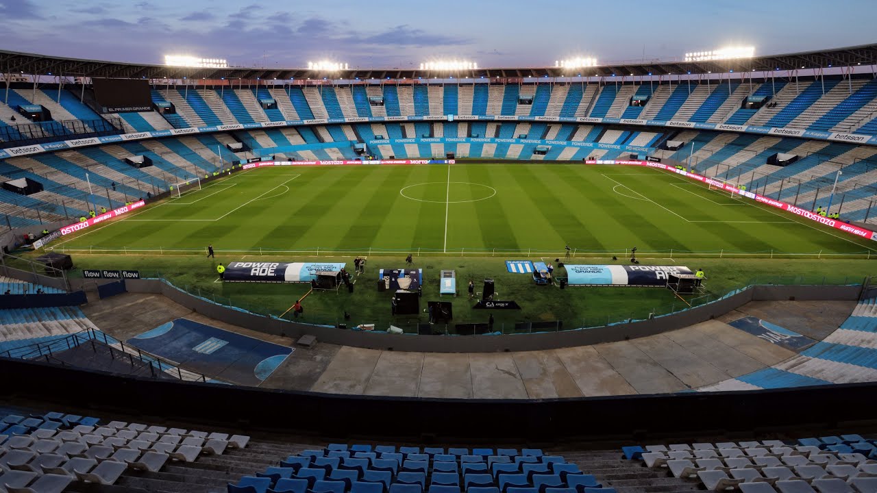 #SedesEn1Minuto Estadio Presidente Perón (Racing)