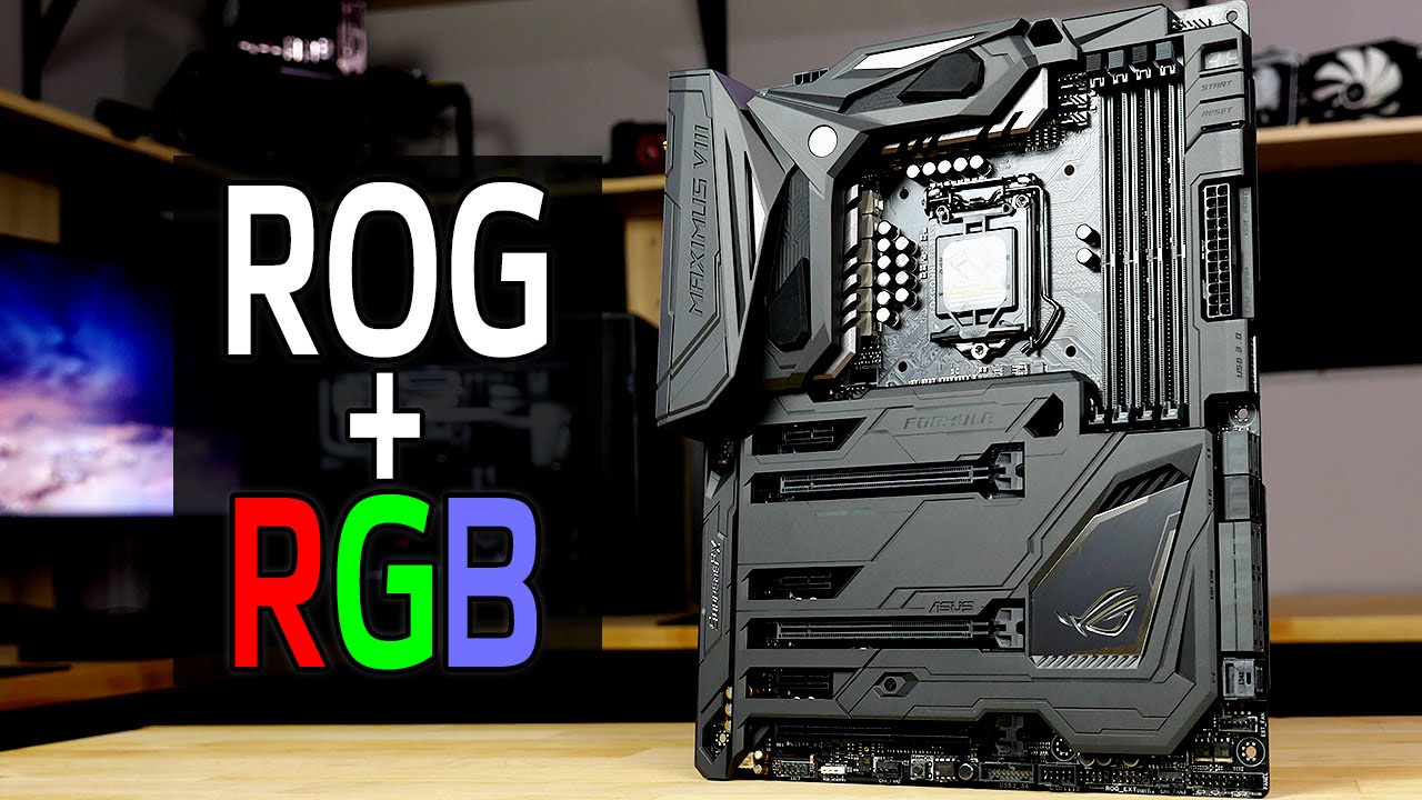 RGB Lighting Perfected? ASUS Maximus VIII Formula Review
