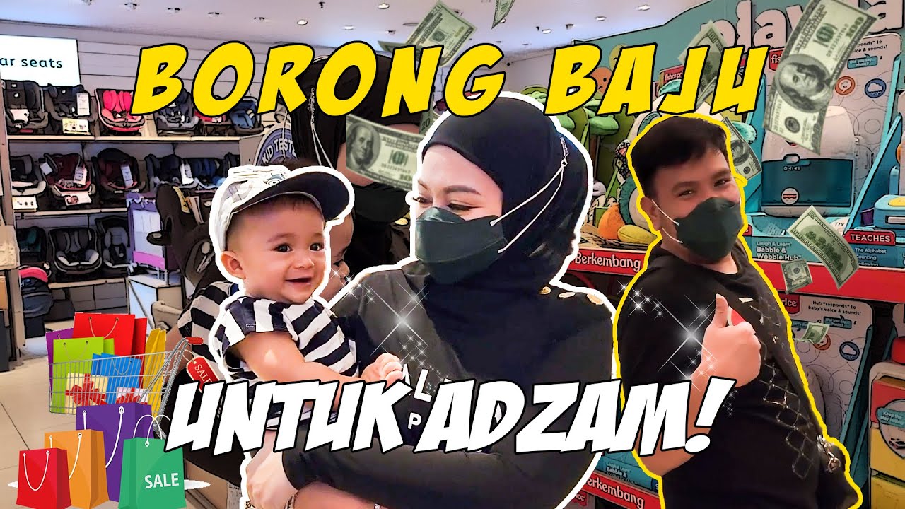 FANO SHOCK PAS UDAH DIKASIR, TOTAL BELANJA BAJU UNTUK ADZAM,TERIMAKASIH OM FANO!!!