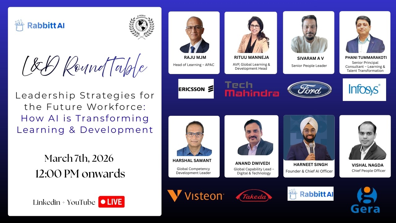 Leadership Strategies for the Future Workforce: How AI is Transforming Learning & Development