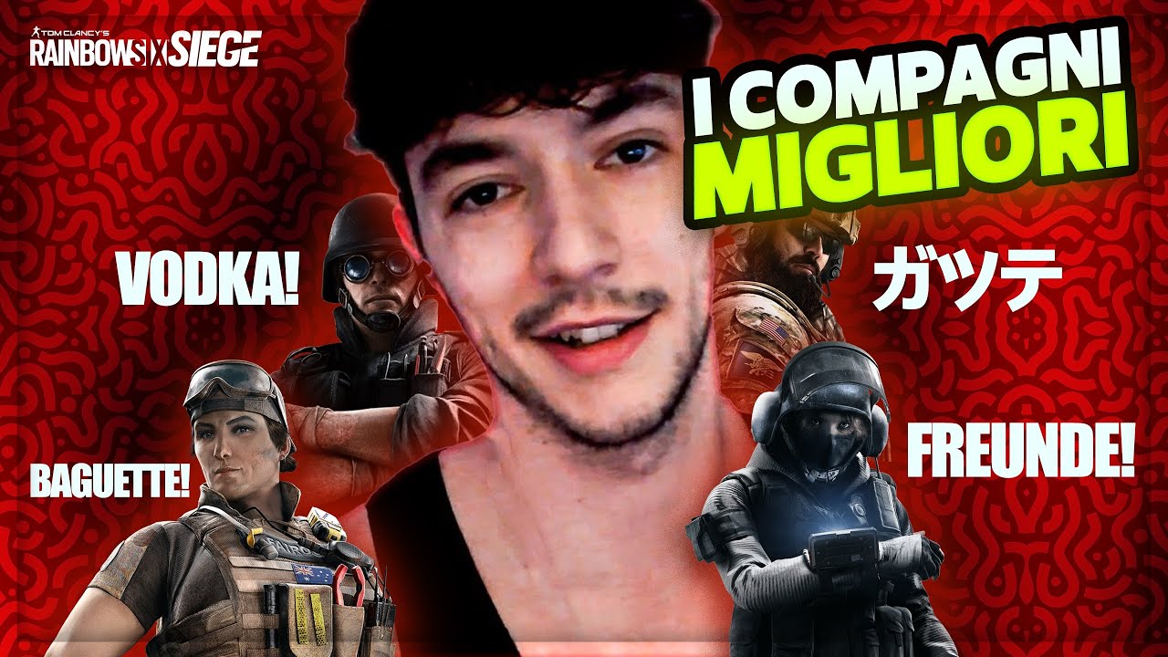 DOPPIA PARTITA CON I COMPAGNI MIGLIORI IN ASSOLUTO! | Rainbow Six Siege