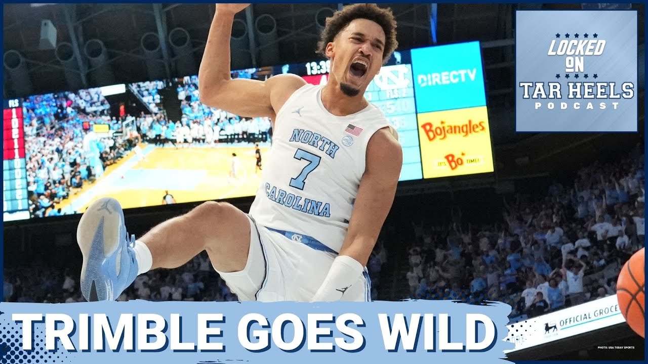 REACTION: Seth Trimble's CAREER HIGH 30 Lifts UNC Tar Heels Past Louisville | CRITICAL ACC Victory