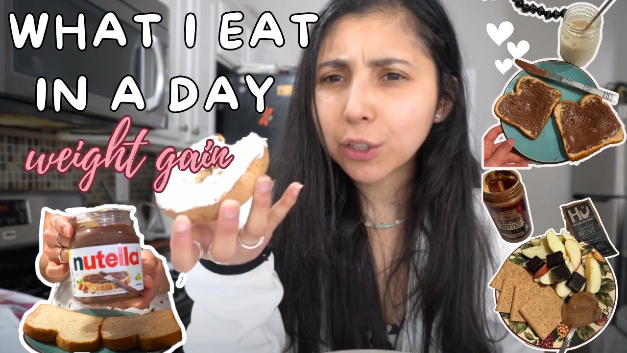 WHAT I EAT IN A DAY to become the BEST VERSION of myself (weight gain in amenorrhea recovery)