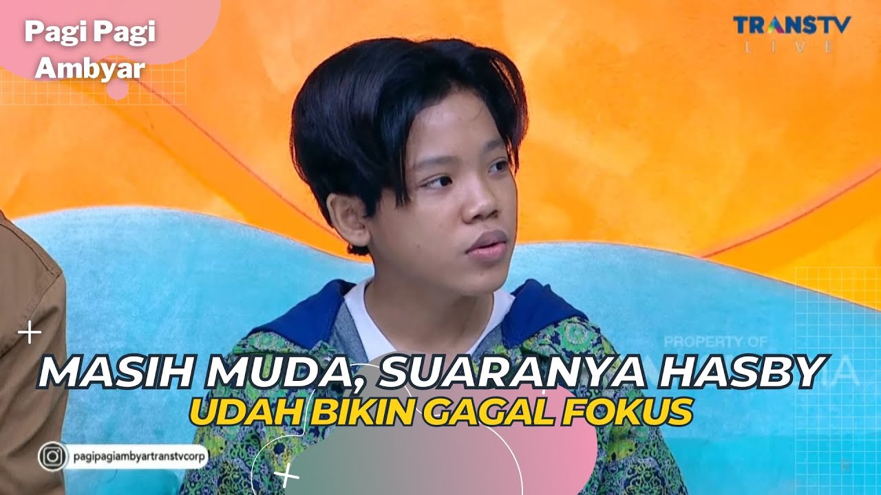 Masih Muda, Suaranya HASBY Udah Bikin GAGAL FOKUS | PAGI PAGI AMBYAR (7/6/23) P3