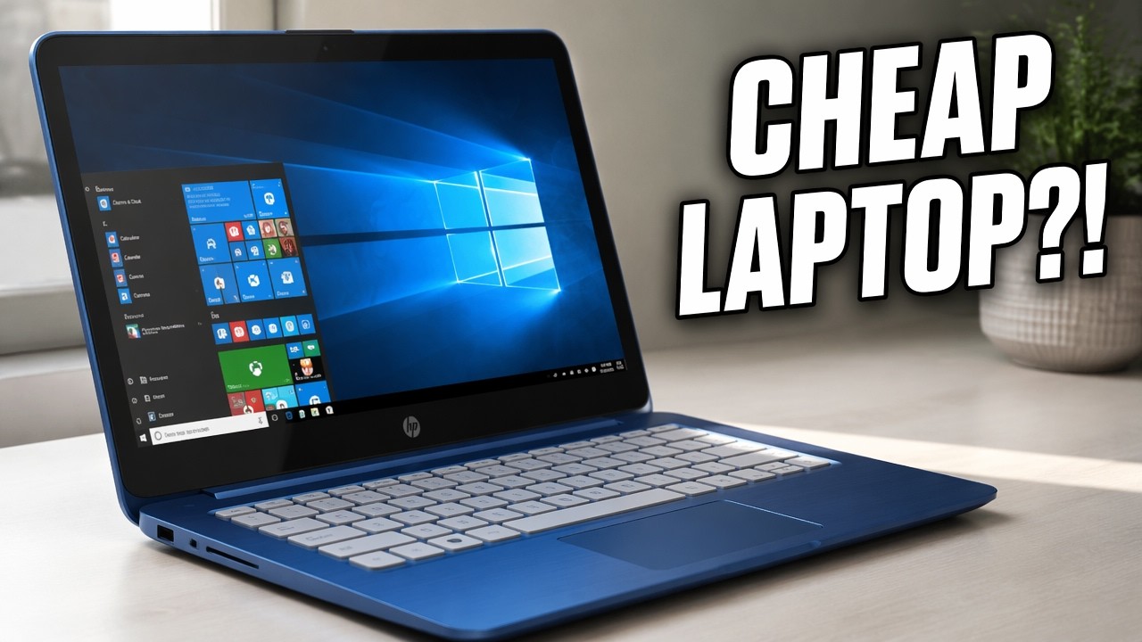 HP Stream 14 Intel Celeron 4GB RAM 32GB SSD Windows 10 Laptop First Look
