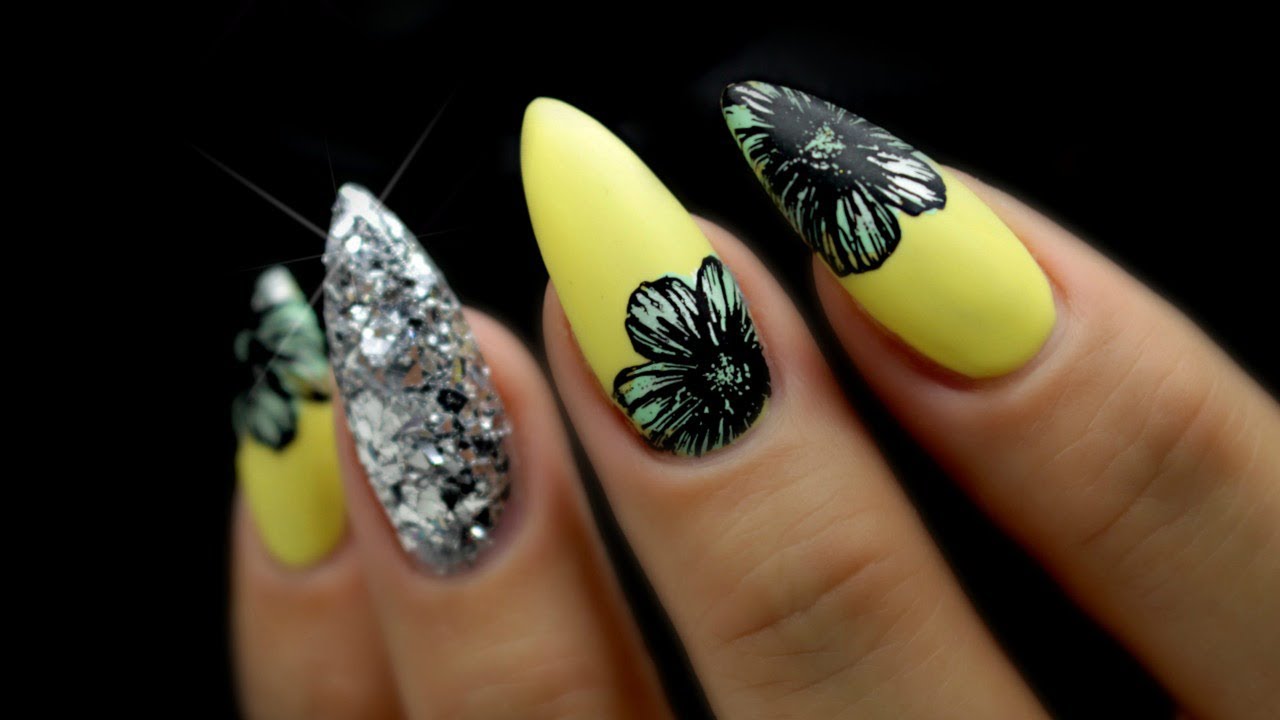 ☀️SUNSHINE YELLOW NAILS! | MAGPIE SMASHED GLITTER BITS✨