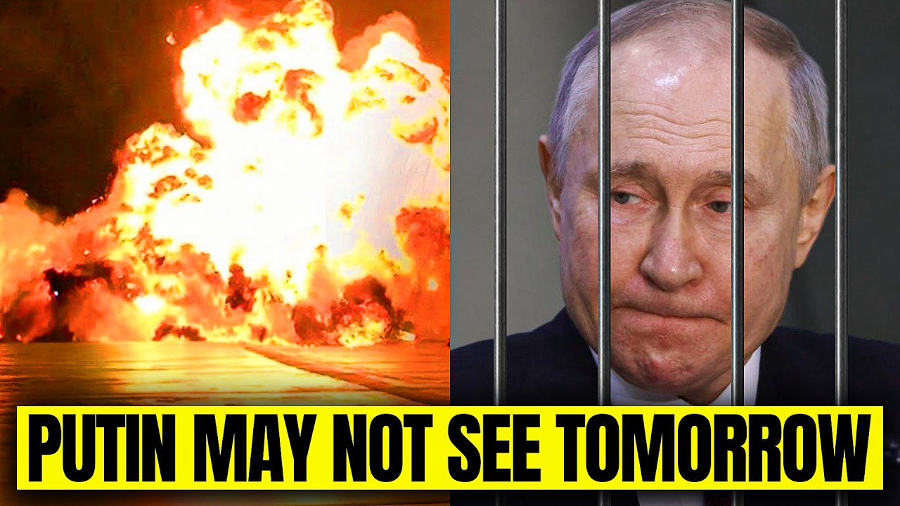 Putin May Not See Tomorrow: St. Petersburg on Brink of Chaos as 300 Ukrainian Drones HIT Russia