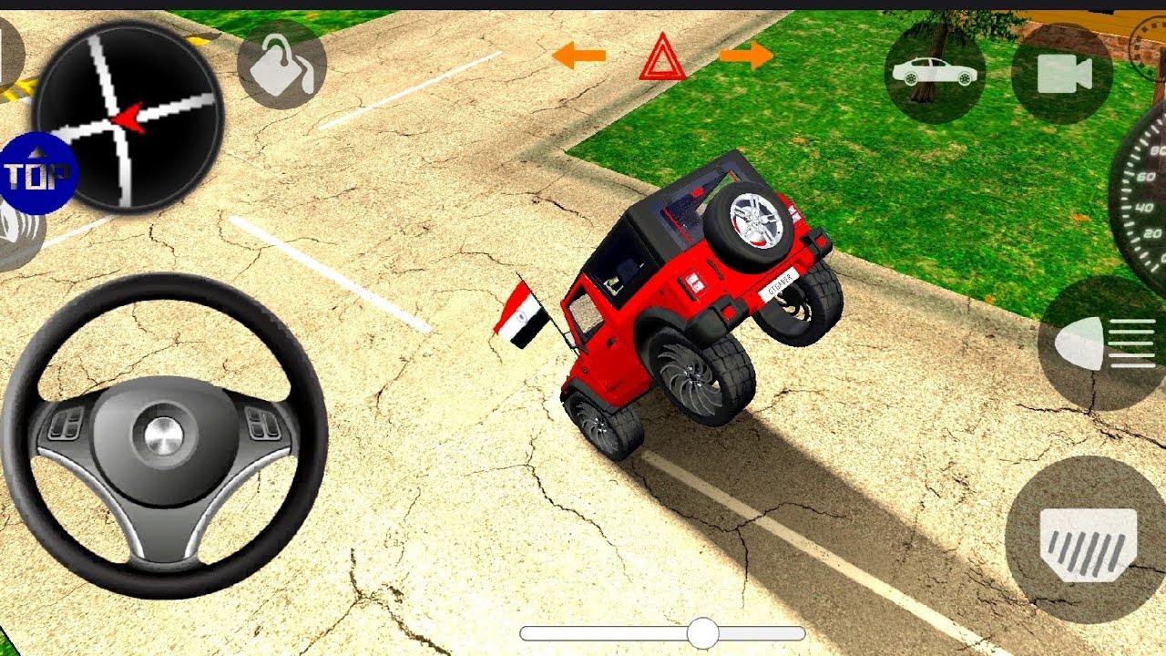 Modified Mahindra Thar😈Games:Indian Red Thar (Gadi Wala Games) Car Game Android Game  Part 16