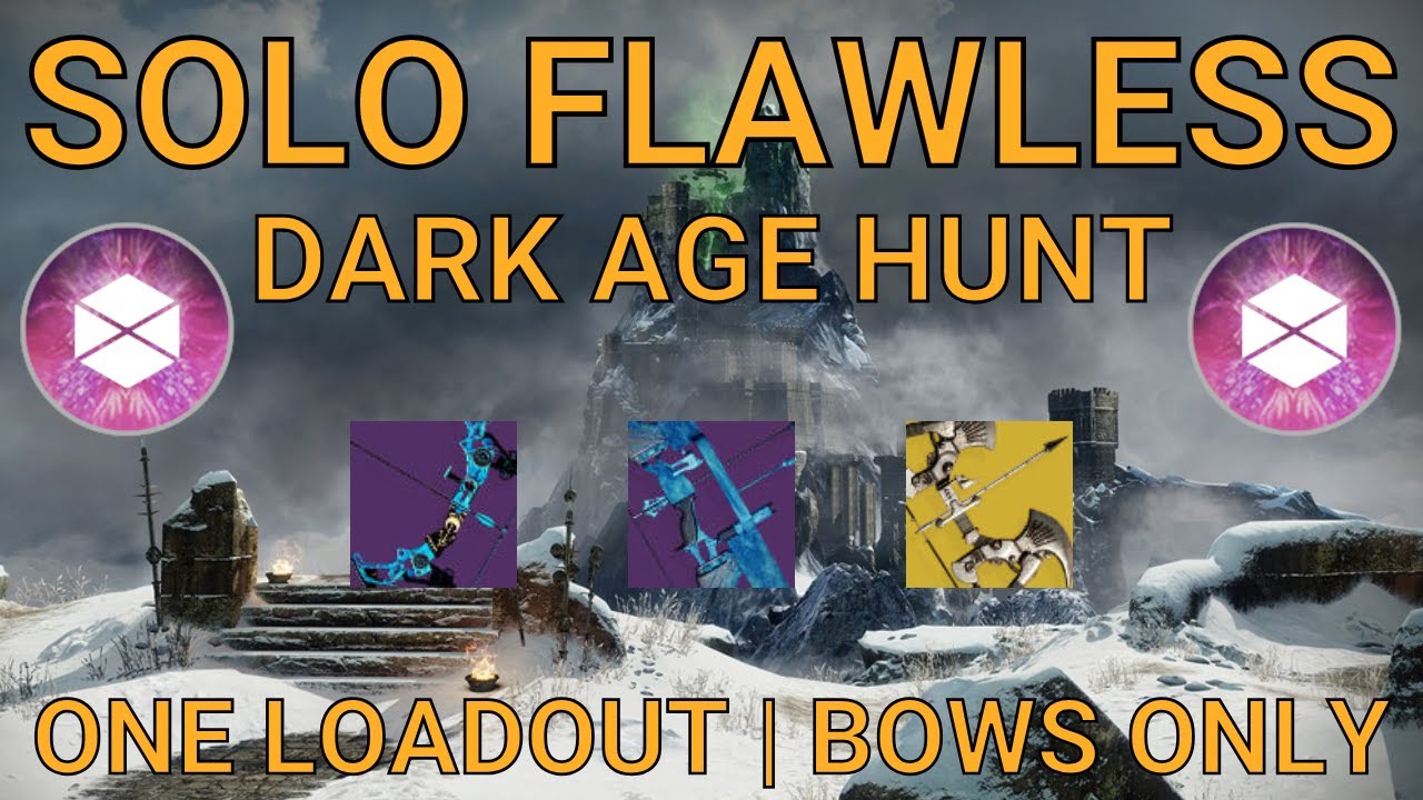 #DarkAgeHunt | Solo Flawless Warlord’s Ruin (One Loadout, Bows Only Titan)