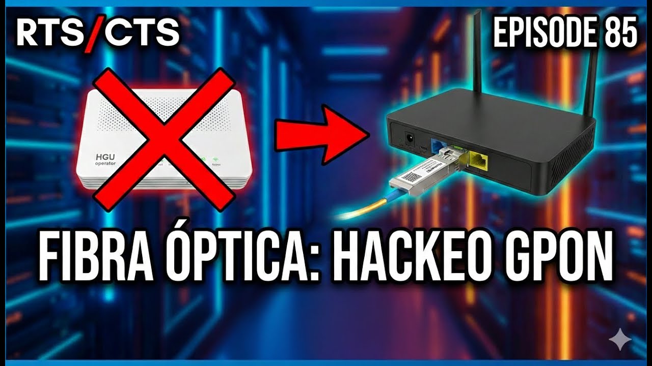 RTS/CTS. Ep. 85. Reemplazando la HGU de movistar por un stick SFP GPON