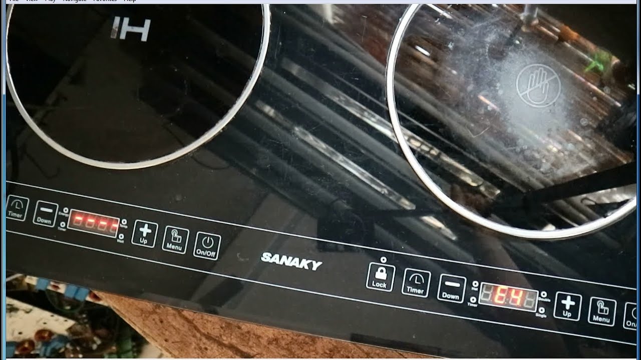 Bếp SANAKY báo lỗi E4 vùng hồng ngoại