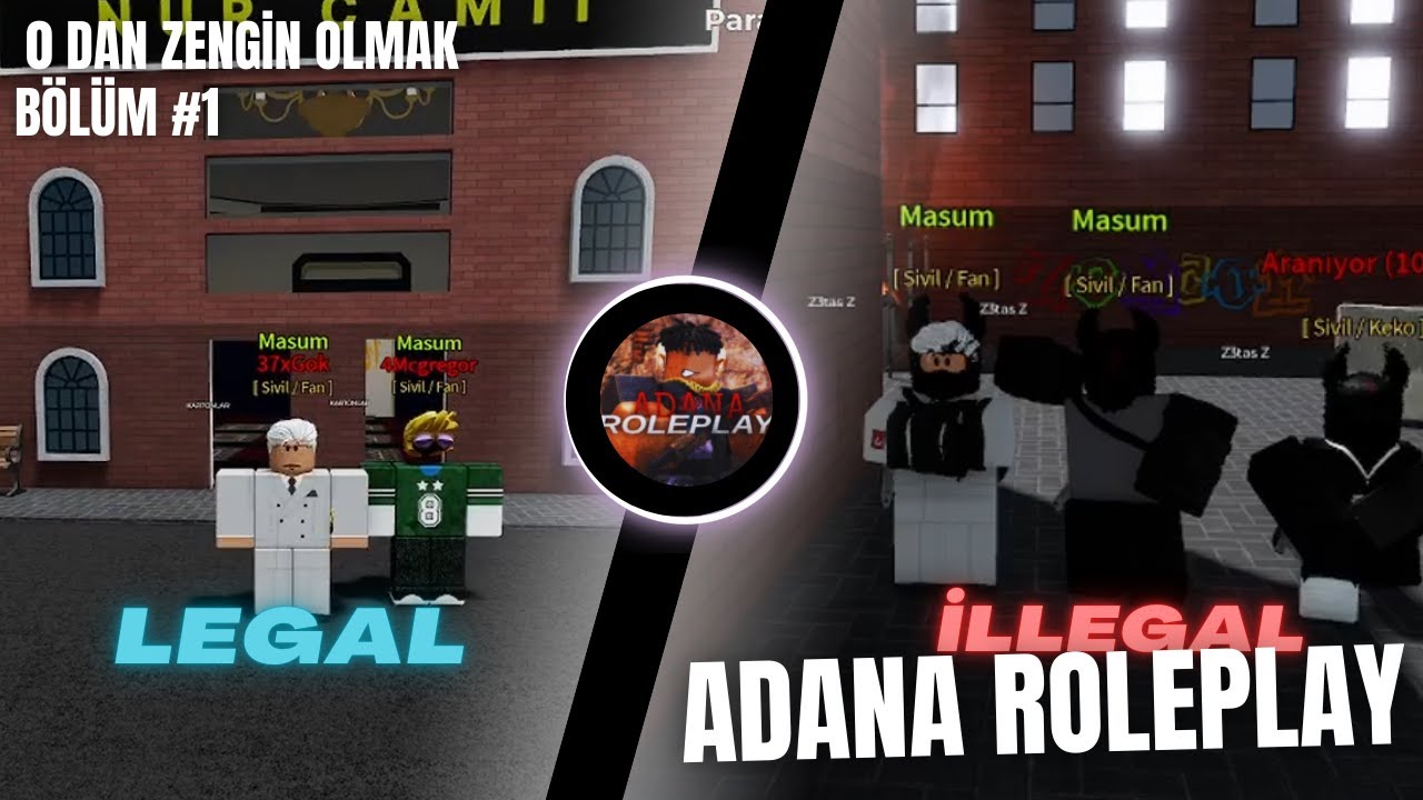 ADANA ROLEPLAY 0'DAN ZENGİN OLMAYA / ÇATIŞMA / ADANA RP / ROBLOX RP #robloxaskeroyunu #roblox