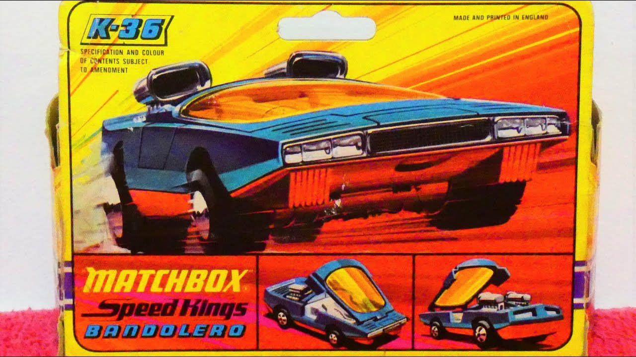 Vintage 1972 Matchbox Speed Kings BANDOLERO - K36